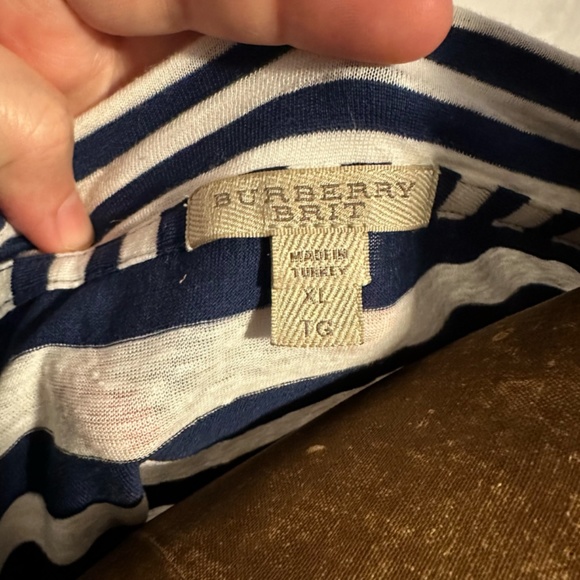 Burberry pre-owned boat neck tee - Picture 4 of 6